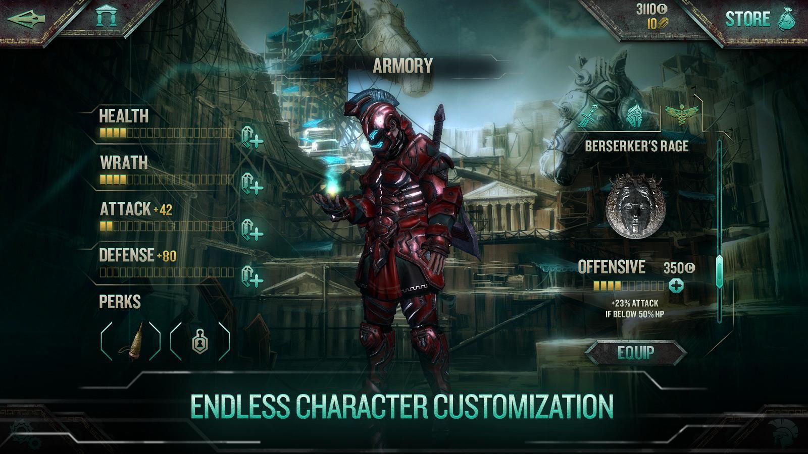 Скриншот игры Godfire: Rise of Prometheus