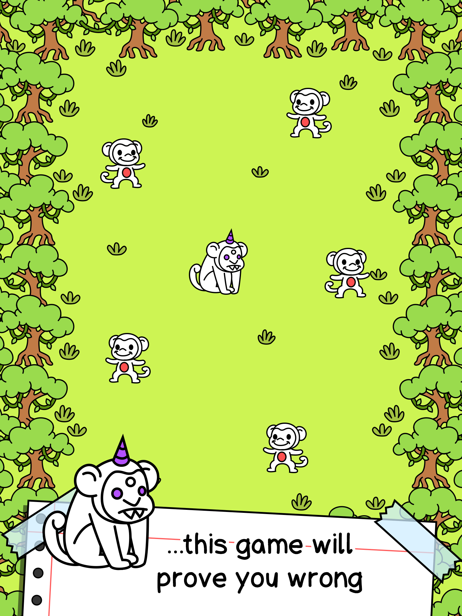 Monkey Evolution: Idle Clicker Game Screenshot