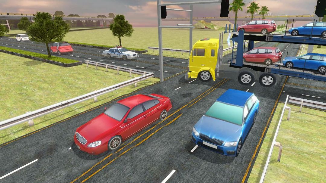 Highway Cargo Truck Simulator ภาพหน้าจอเกม