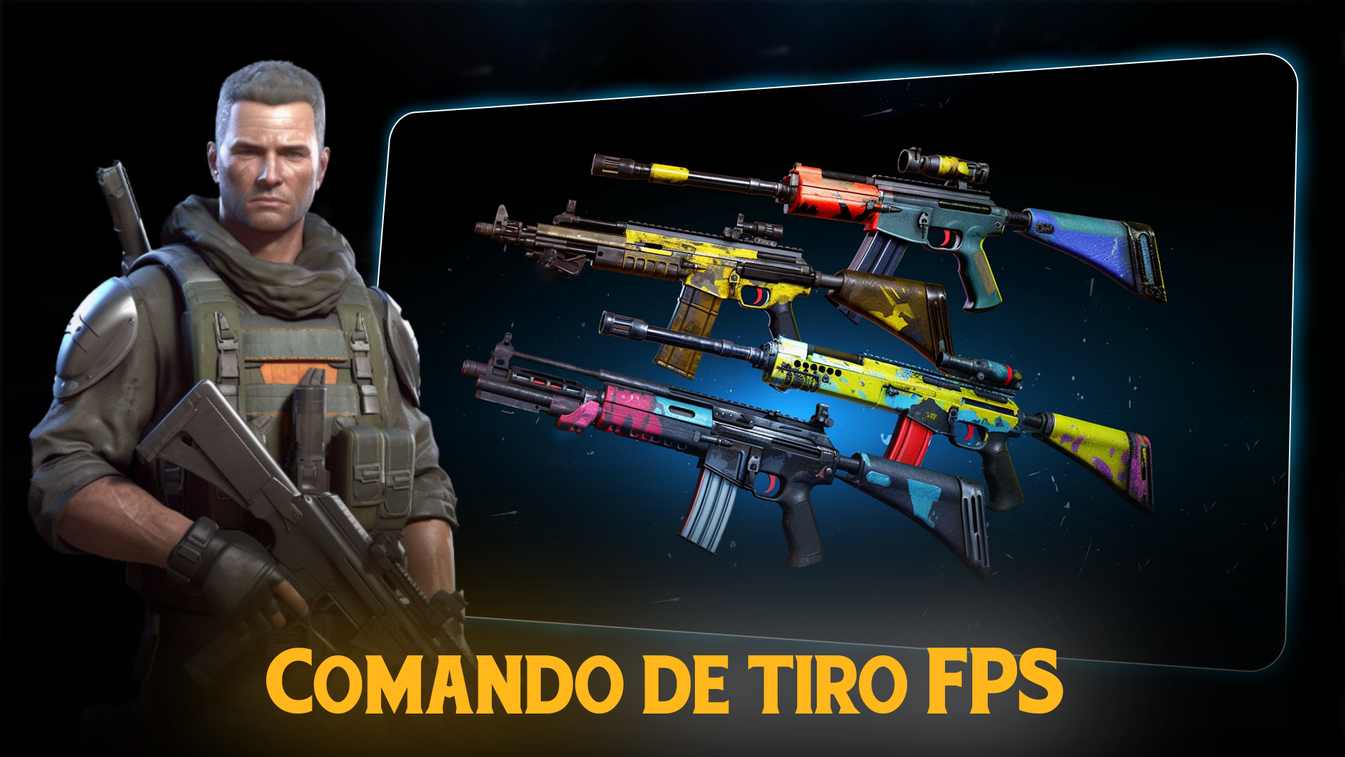 Captura de Tela do Jogo FPS Shooter・Gun Shooting Games