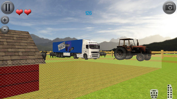 Captura de Tela do Jogo Euro Truck Parking