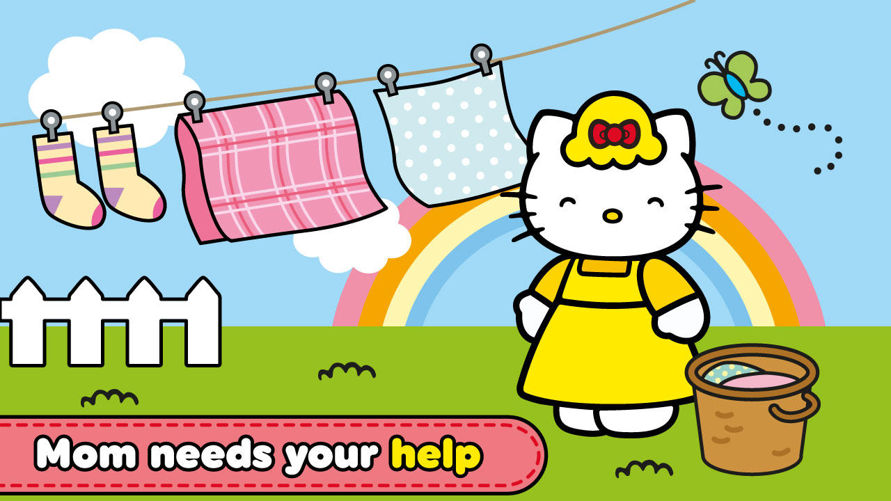 Hello Kitty: Good Night Game Screenshot