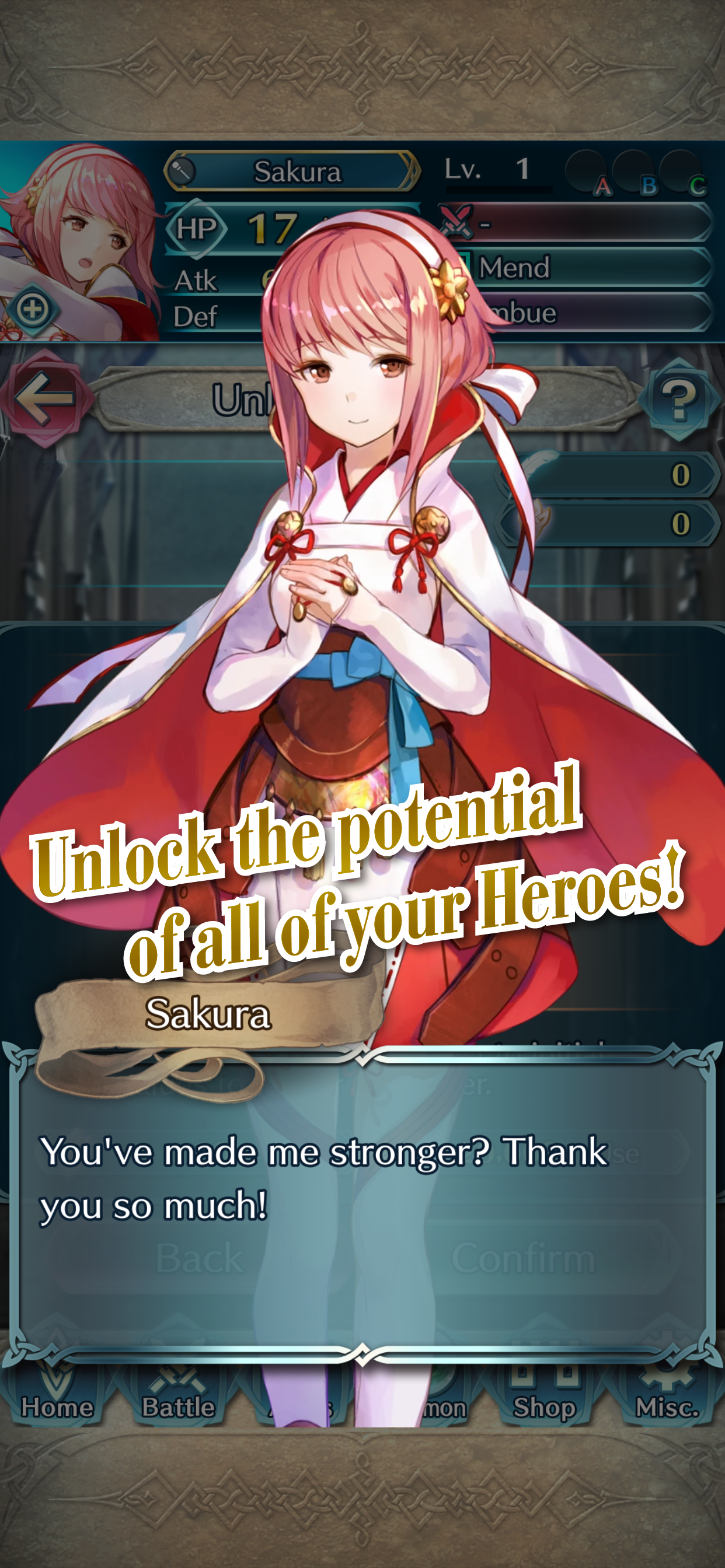 Fire Emblem Heroes Game Screenshot