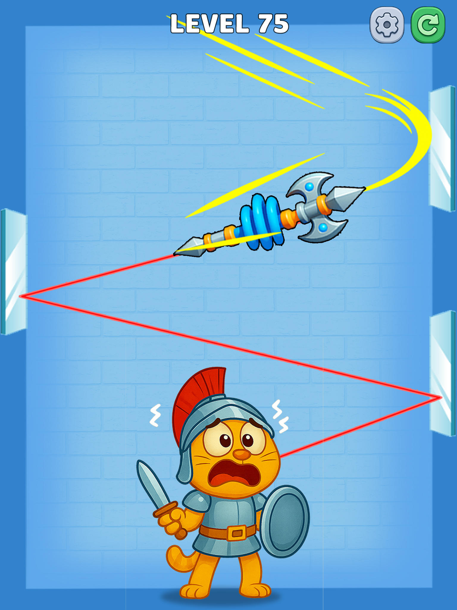 Cuplikan Layar Game Spear Strike : Shoot & Attack