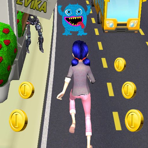 Subway Ladybug And Cat Noir screenshot game