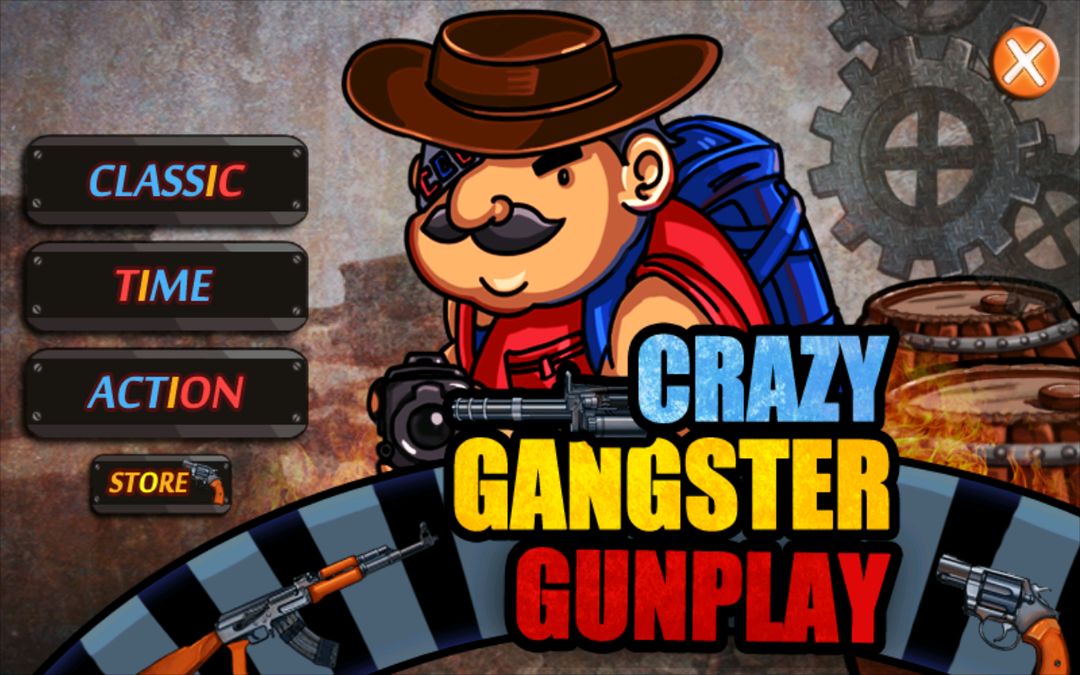 Crazy Gangster Gunplay 게임 스크린 샷