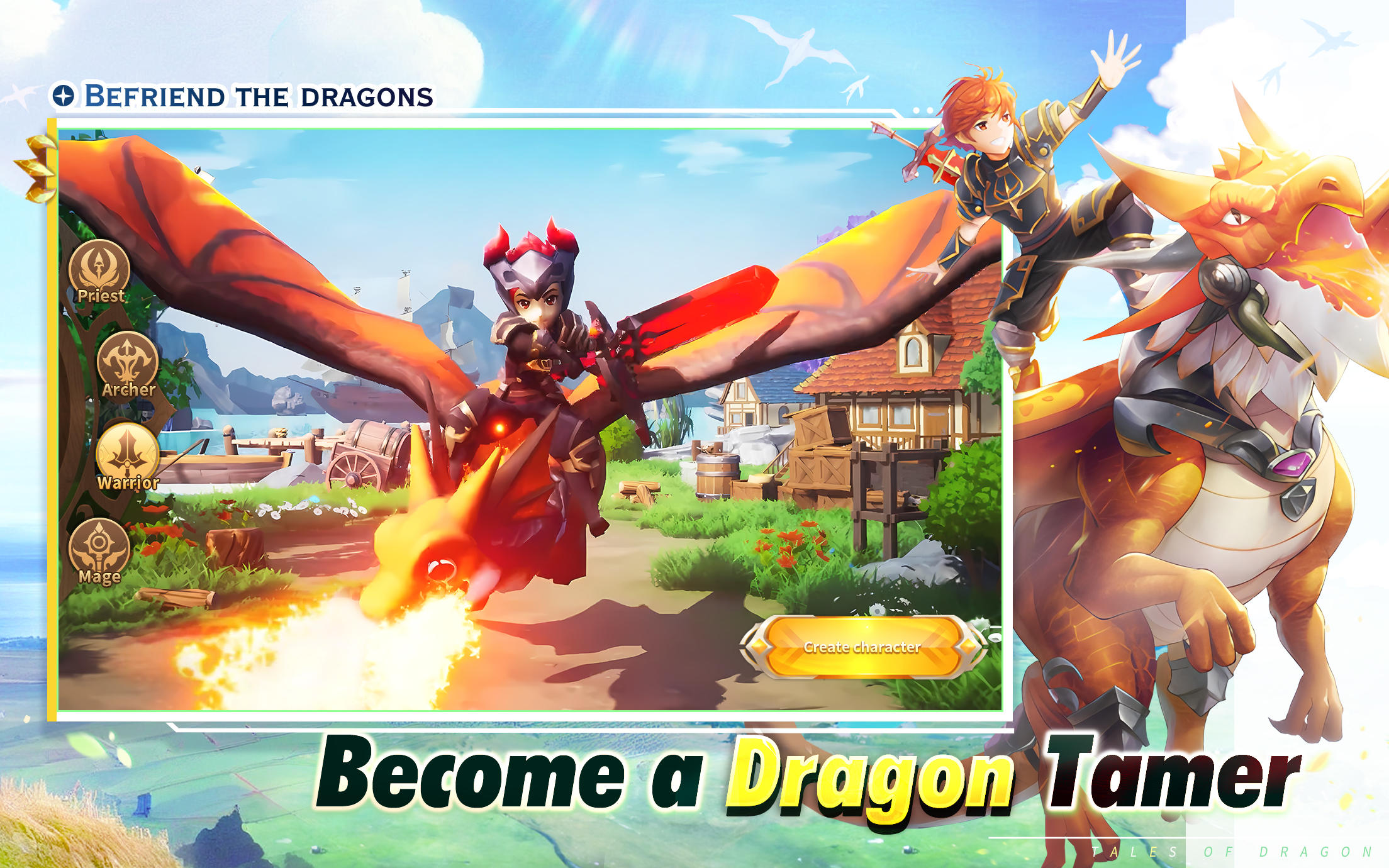 Screenshot of Tales of Dragon - Fantasy RPG