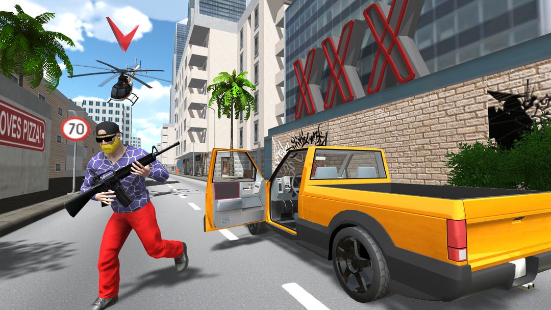 Auto Theft Sim Crime ภาพหน้าจอเกม