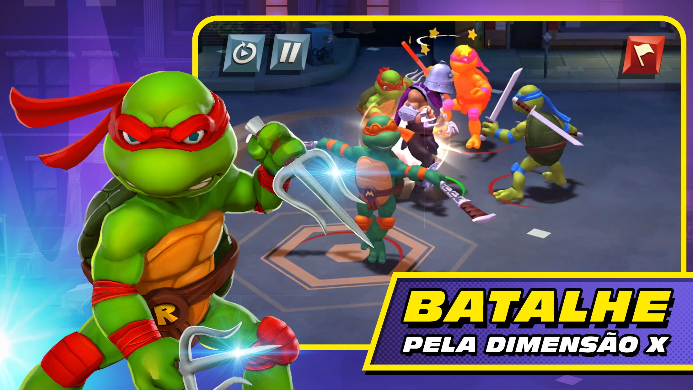 Captura de Tela do Jogo TMNT: Mutant Madness