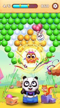 Panda Bubble Shooter Puzzle ภาพหน้าจอเกม