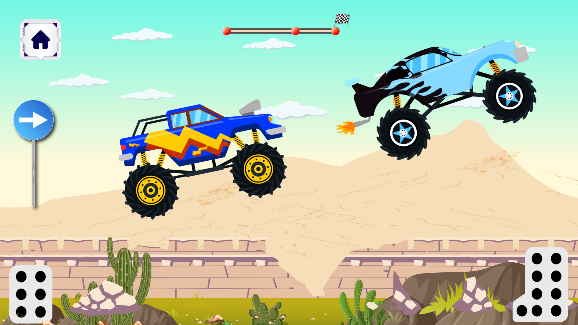 Screenshot of Hill Climb Games Car & Racing