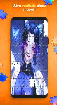Shinobu Kocho Anime Puzzle 게임 스크린샷