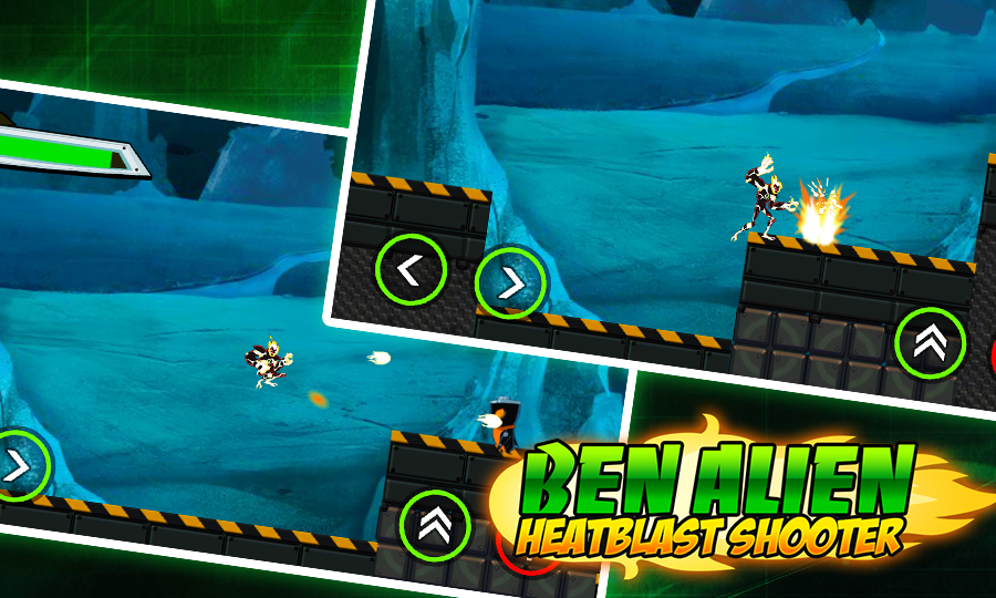 Ben Alien Heartblast - Galaxy Alien Shooter Game Screenshot