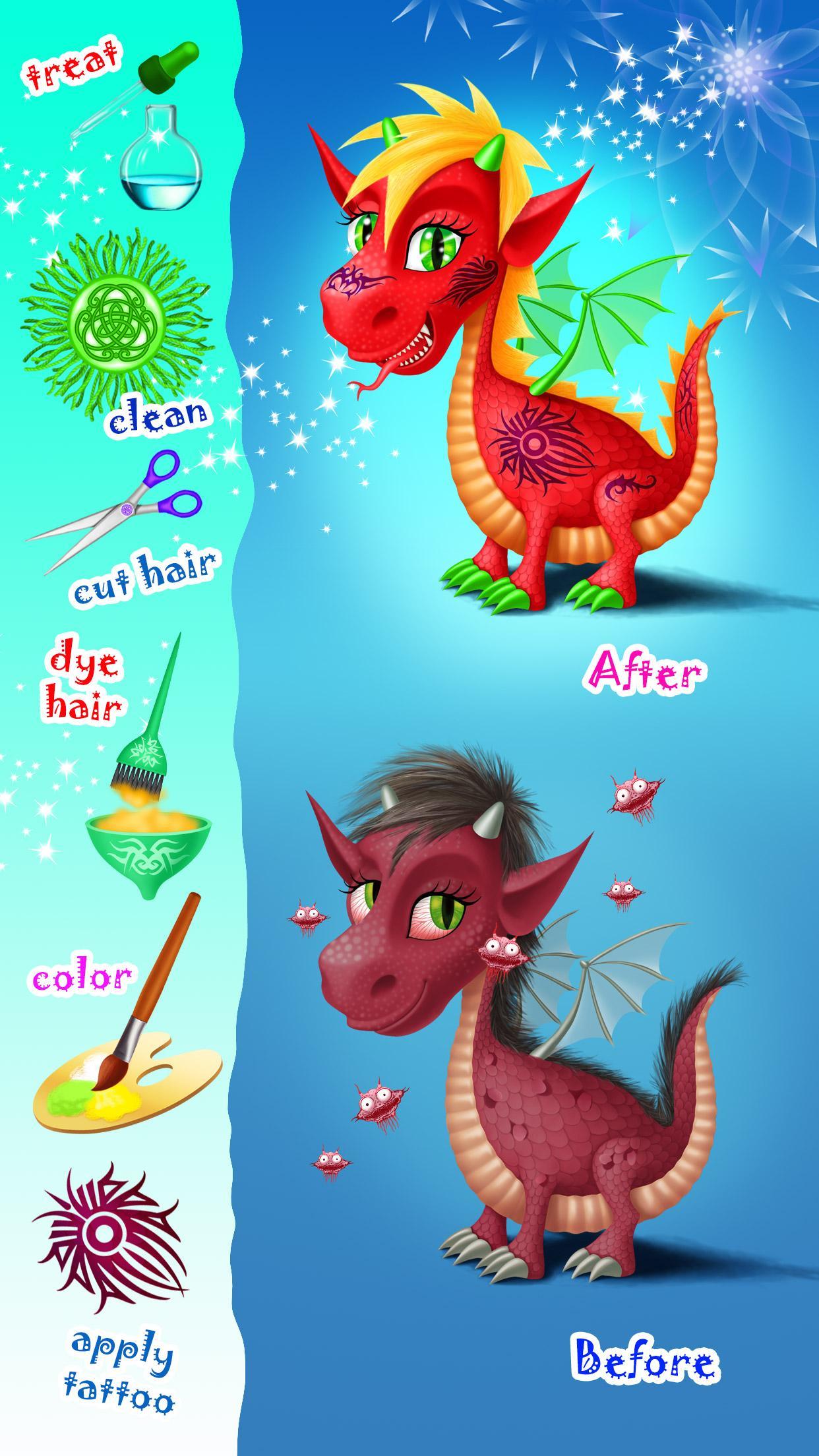 Fairyland Beauty Salon Game Screenshot