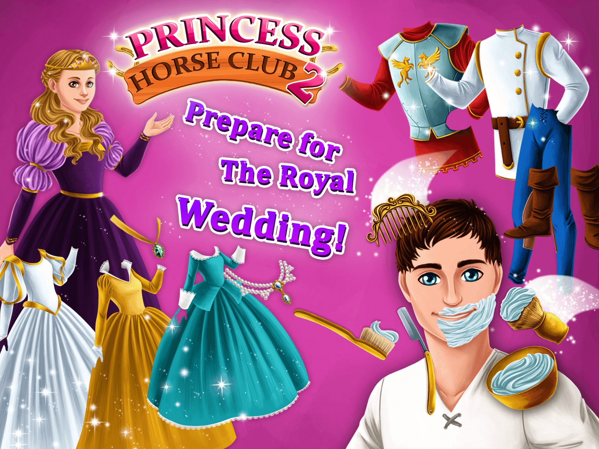 Cuplikan Layar Game Princess Horse Club 2