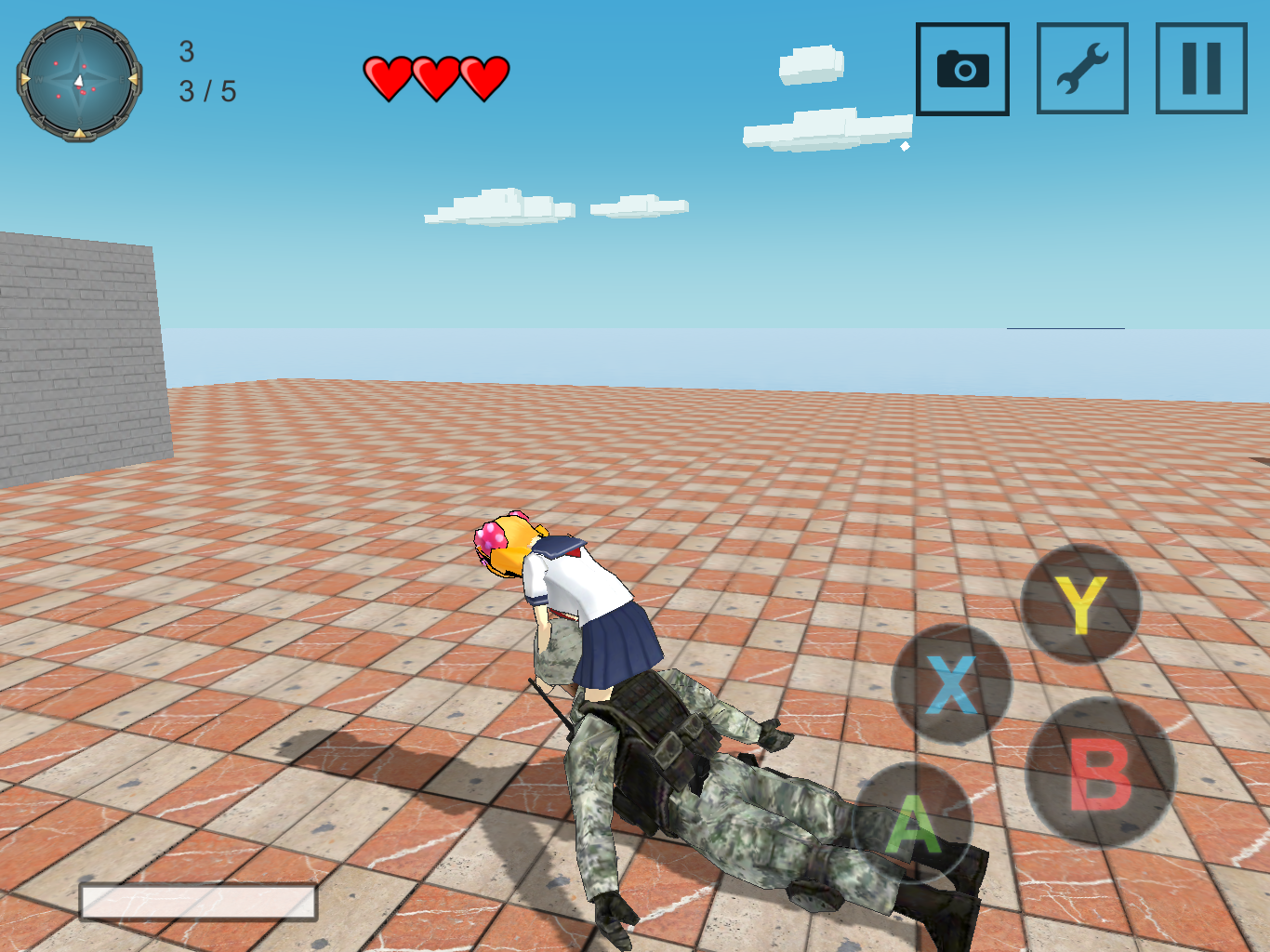 Скриншот игры High School Simulator Battle