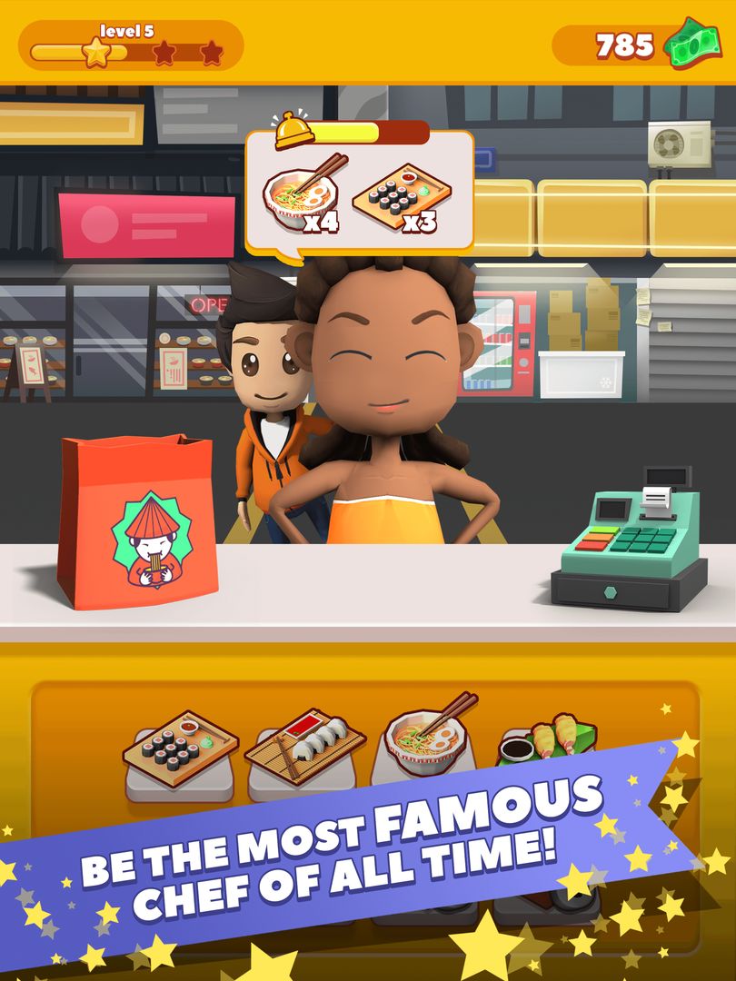 Screenshot of Food to Go 3D