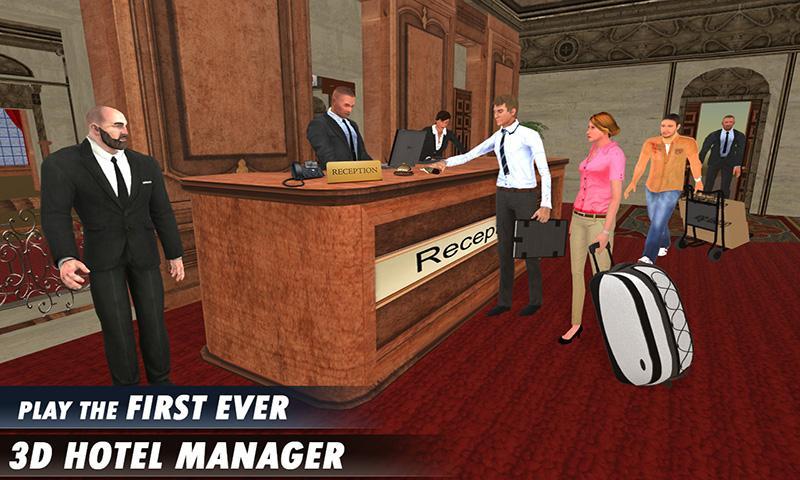 虛擬 經理 工作 模擬器 五 星 旅館 遊戲遊戲截圖