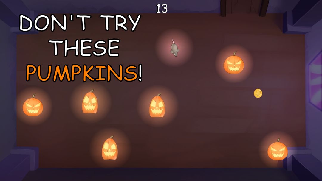Screenshot of The Rat and Pumpkins
