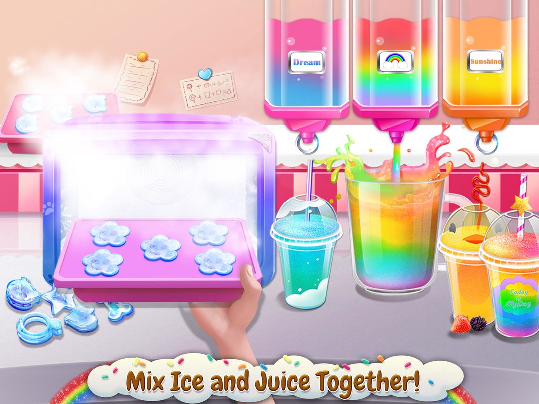 Rainbow Desserts Bakery Party screenshot game
