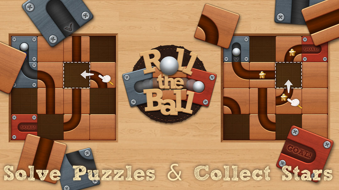 Roll the Ball® - slide puzzle screenshot game