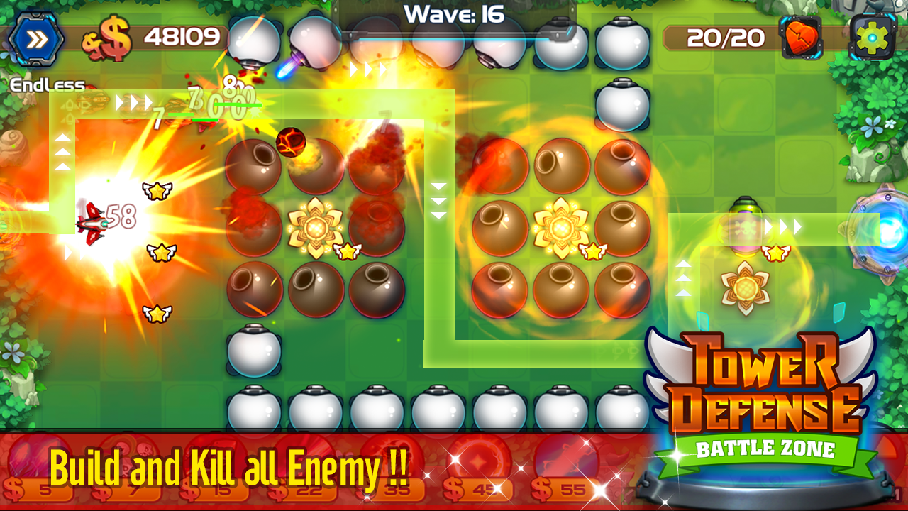 Tower Defense: Battle Zone(Unreleased) 게임 스크린샷