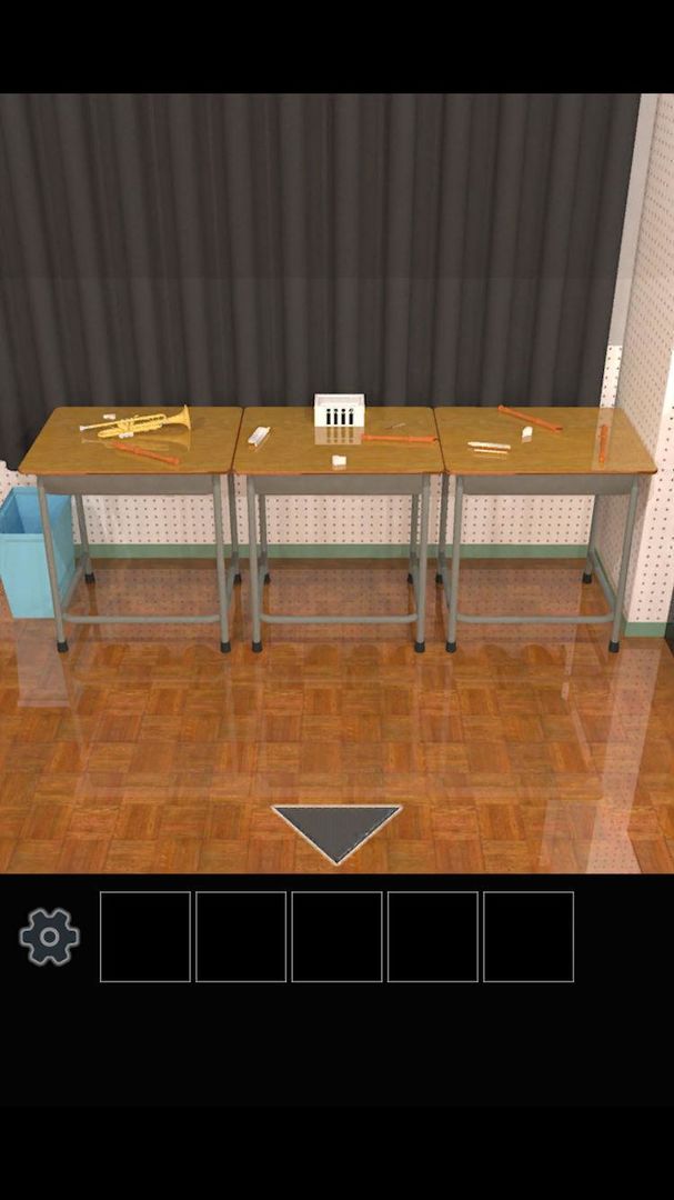Screenshot of Escape from the music room