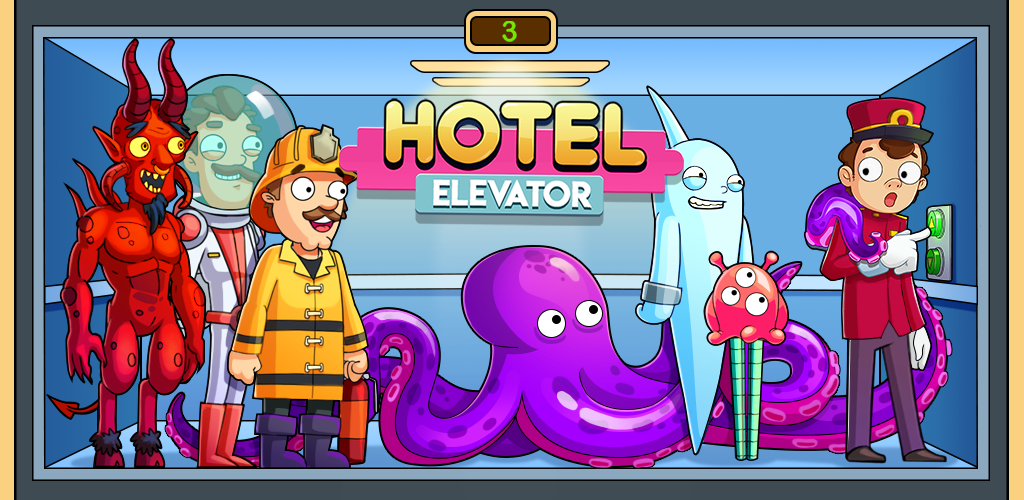 Banner of Hotel Elevator: Lift simulator 