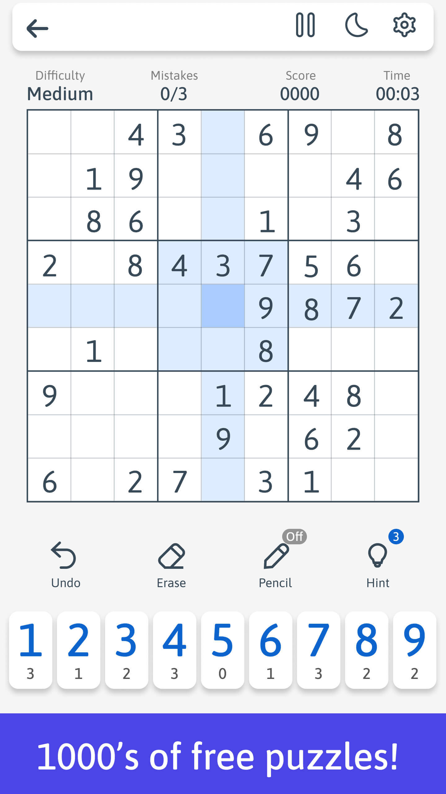 Sudoku Puzzles Jogo de Números – Apps no Google Play