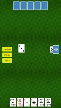 Strategic Cards Challenge Game Screenshot