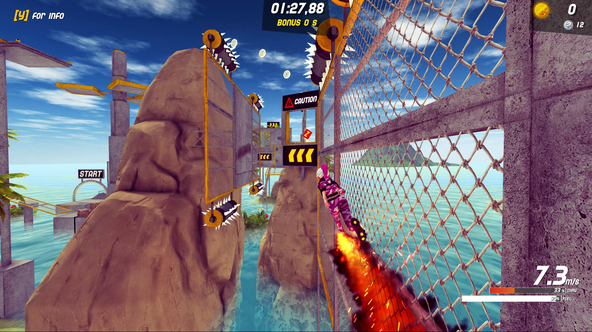 Rocket Boots Mania screenshot game