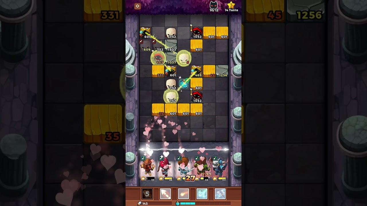 Captura de Tela do Vídeo de Battle Bouncers: RPG Breakers