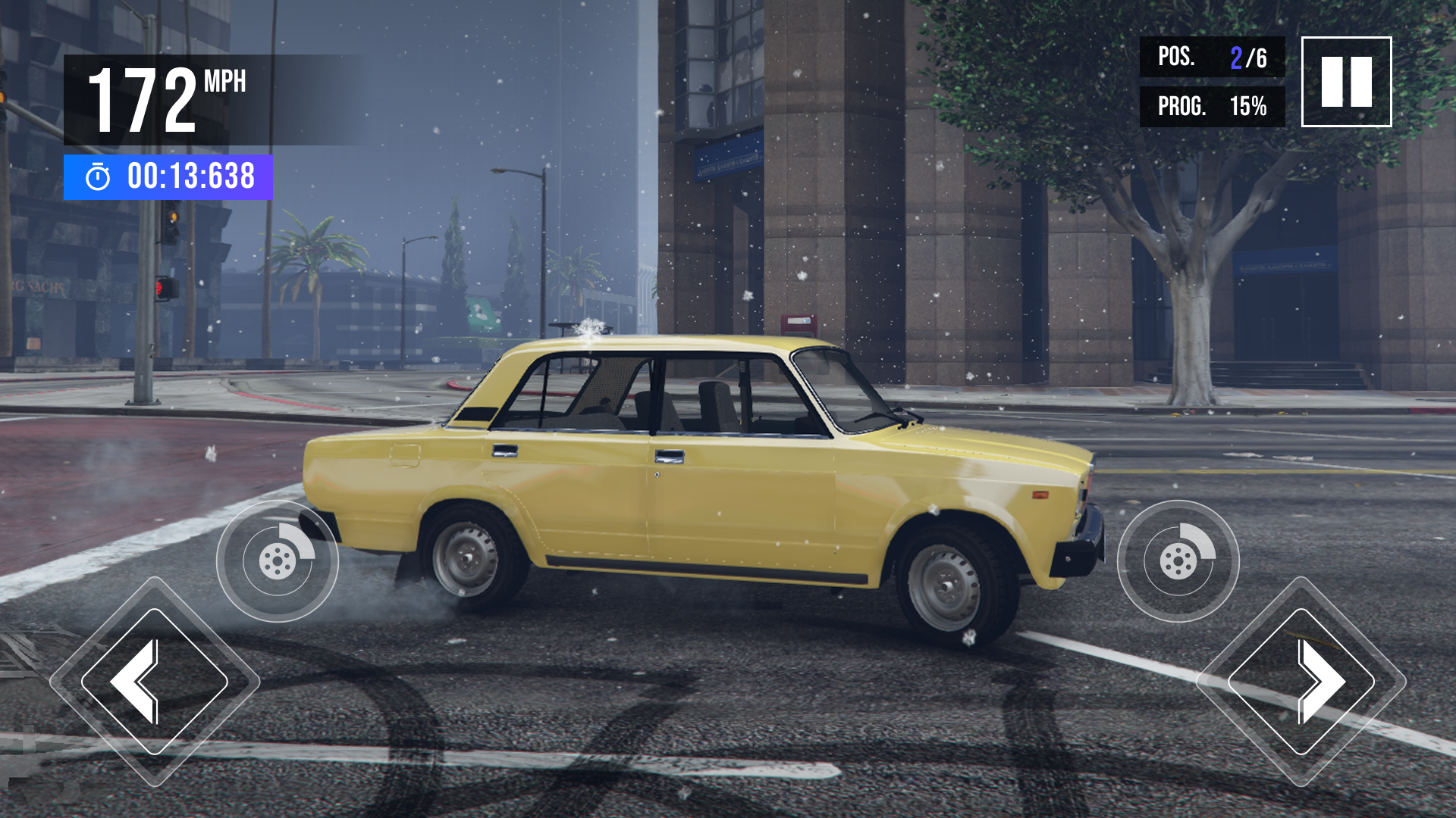 VAZ 2107 Russian Car Simulator ภาพหน้าจอเกม