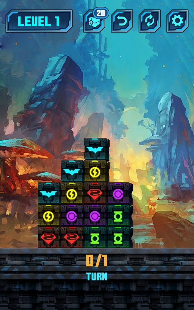 Screenshot of Switch The Block Brain Puzzle - Puzzledom