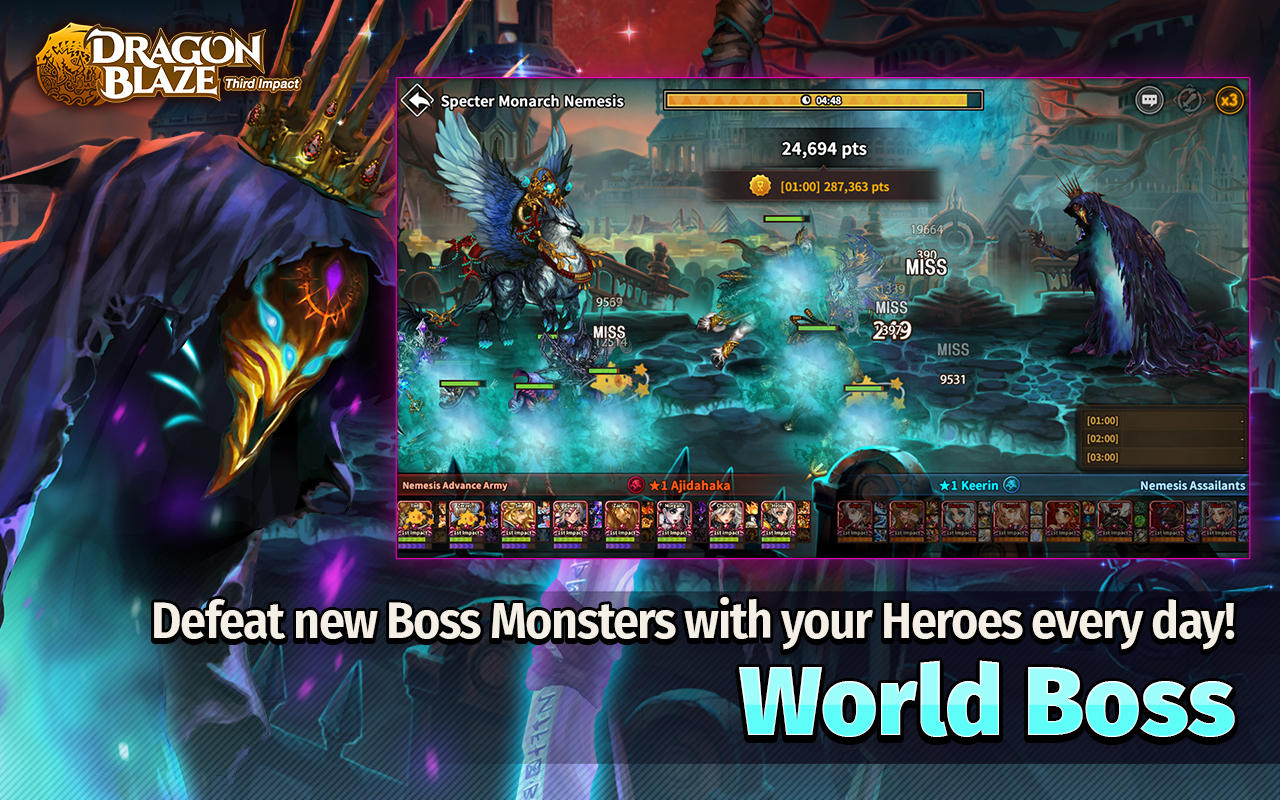 Скриншот игры Dragon Blaze