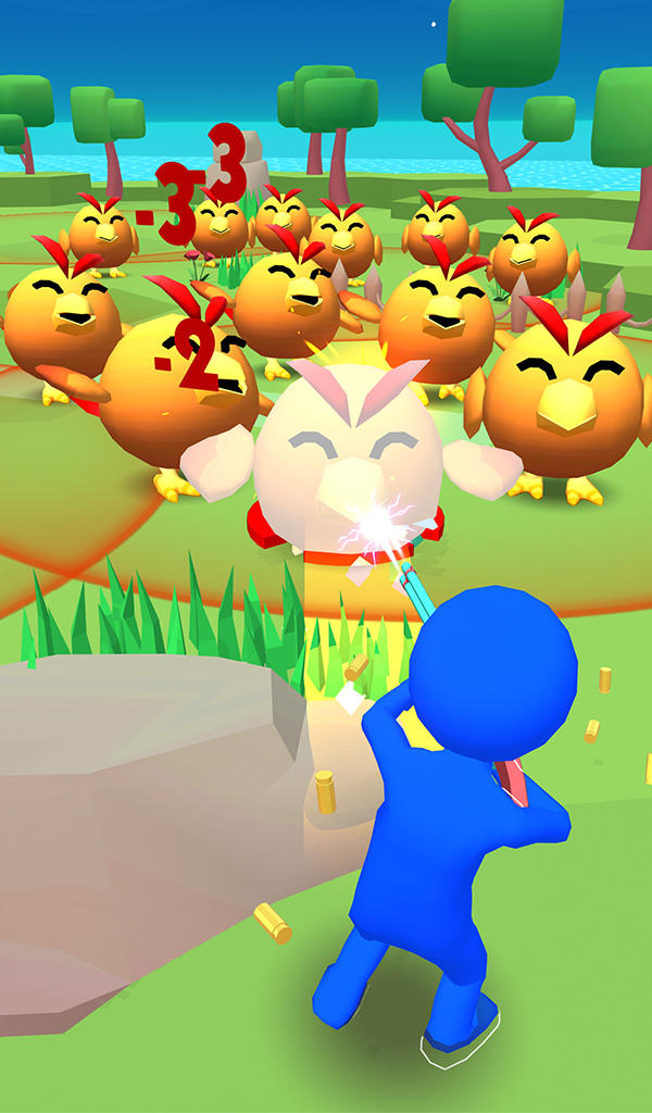 Idle Shooter: Camping Land Game Screenshot