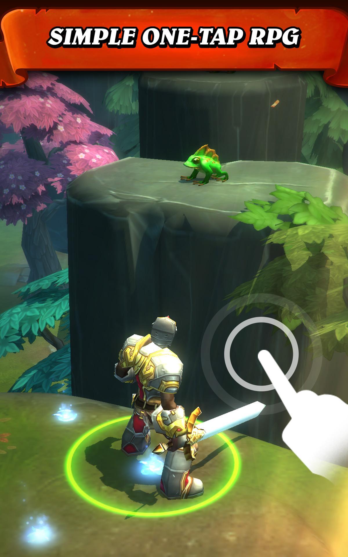 Cuplikan Layar Game Jump Warrior: Nonstop RPG