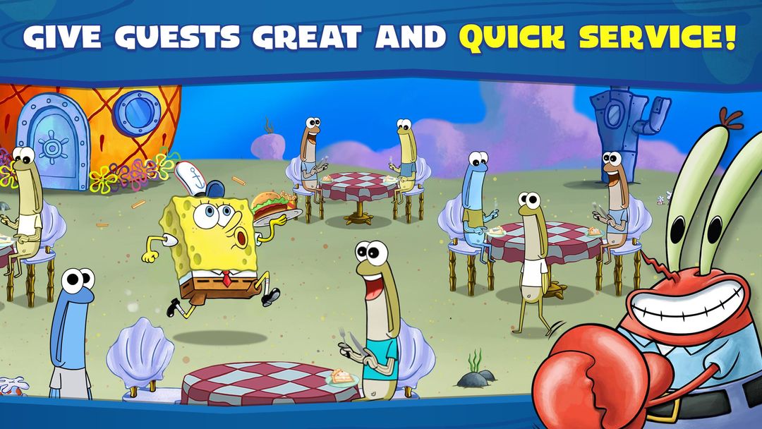 SpongeBob: Krusty Cook-Off ภาพหน้าจอเกม