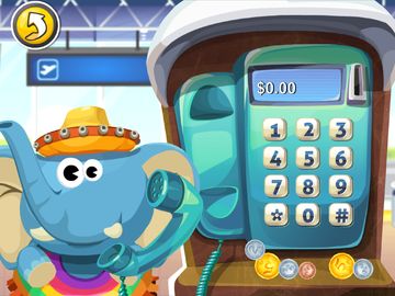 Dr. Panda Airport Game Screenshot