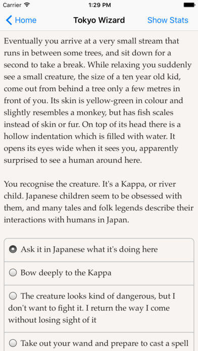 Tokyo Wizard Game Screenshot