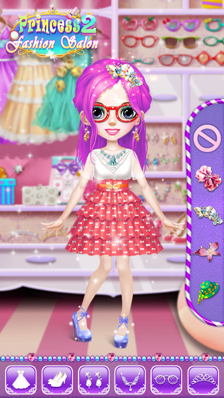 Princess Makeup Salon 2 Game Screenshot
