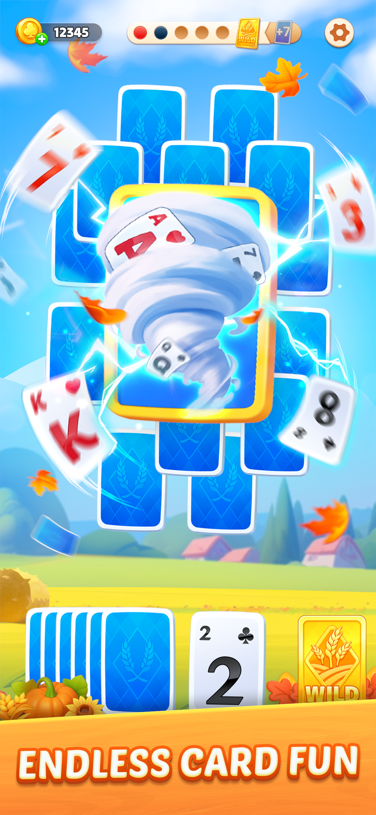 Solitaire Farm Adventure Game Screenshot