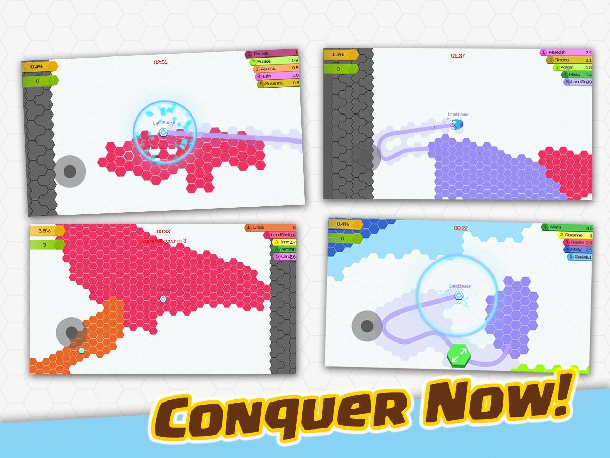 Land Snake.io Game Screenshot