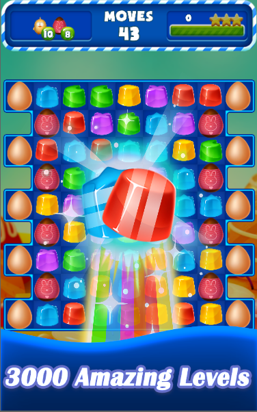 Jelly Match Three Game Screenshot