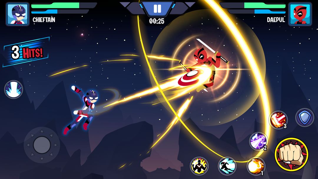 Stickman Heroes Fight - Super Stick Warriors screenshot game
