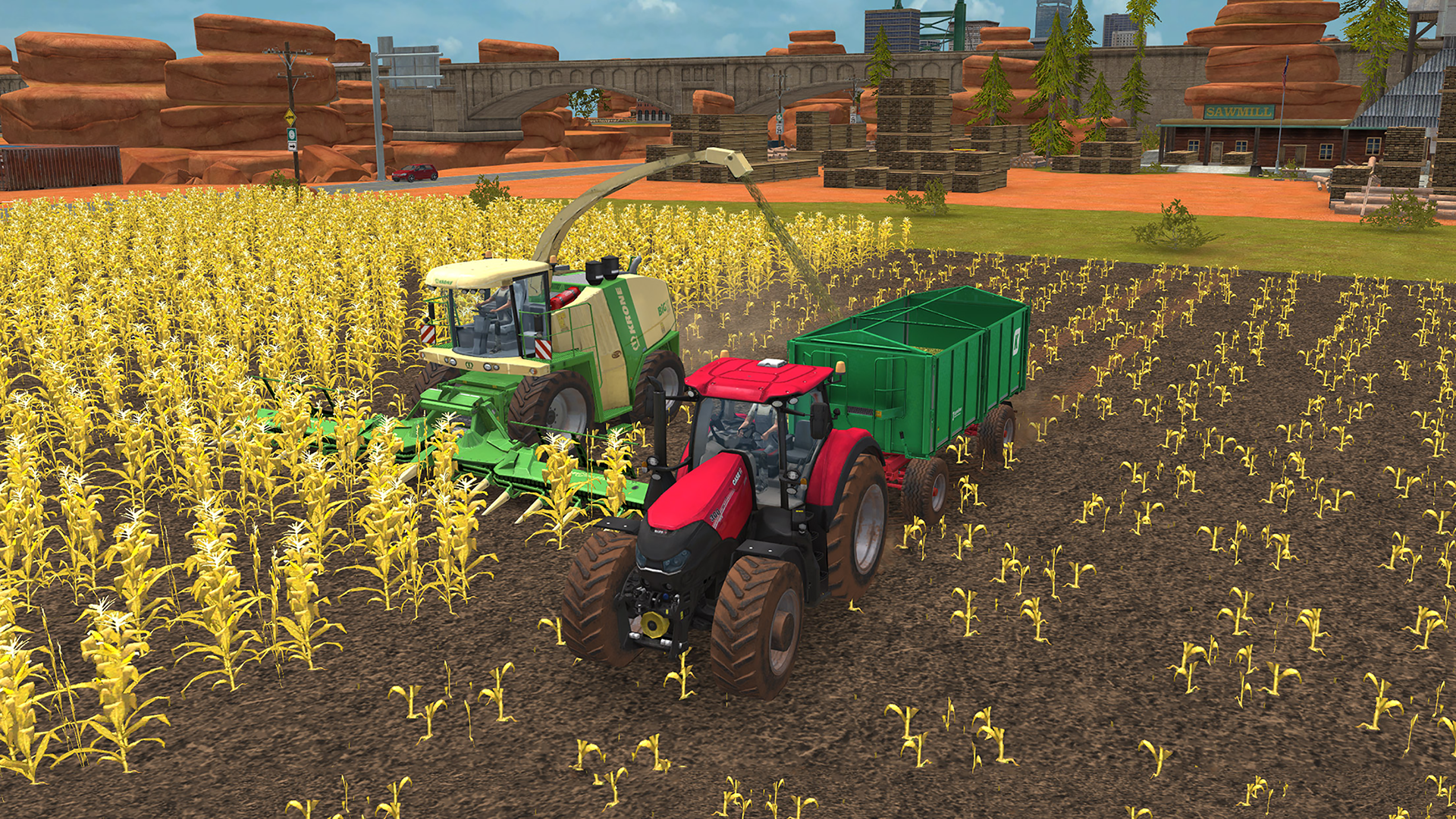 Farming Simulator 18 Game Screenshot