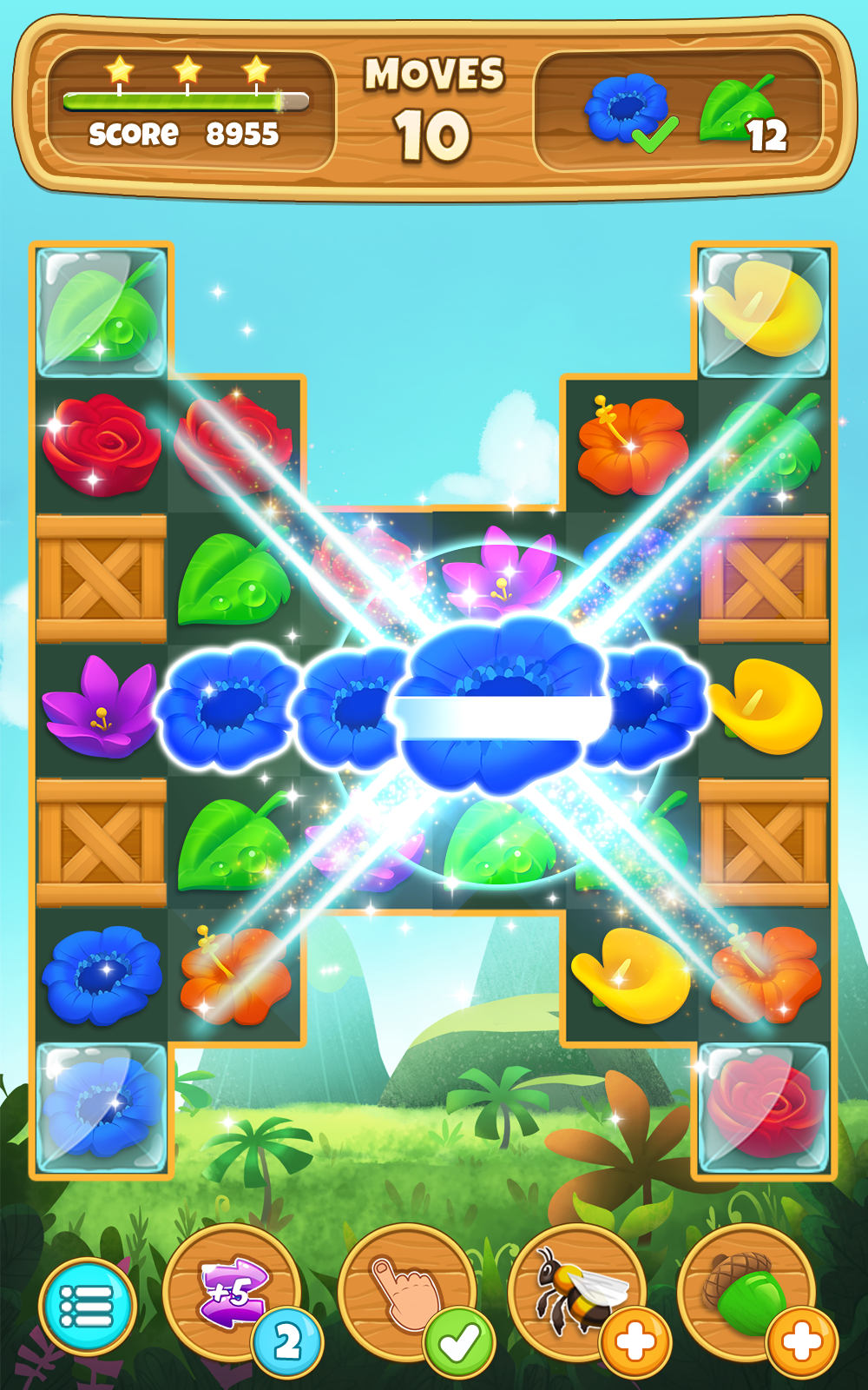 Blossom Heroes Game Screenshot