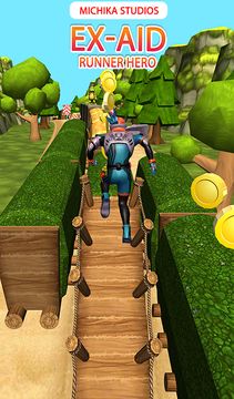 3D Rider Ex Heroes Escape - Run of aid adventure Game Screenshot