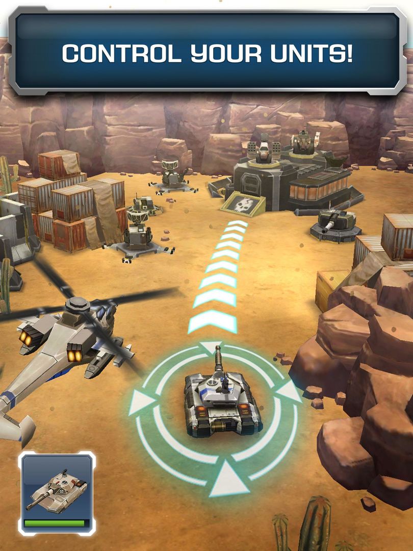 Alpha Assault - Tank Warfare screenshot game