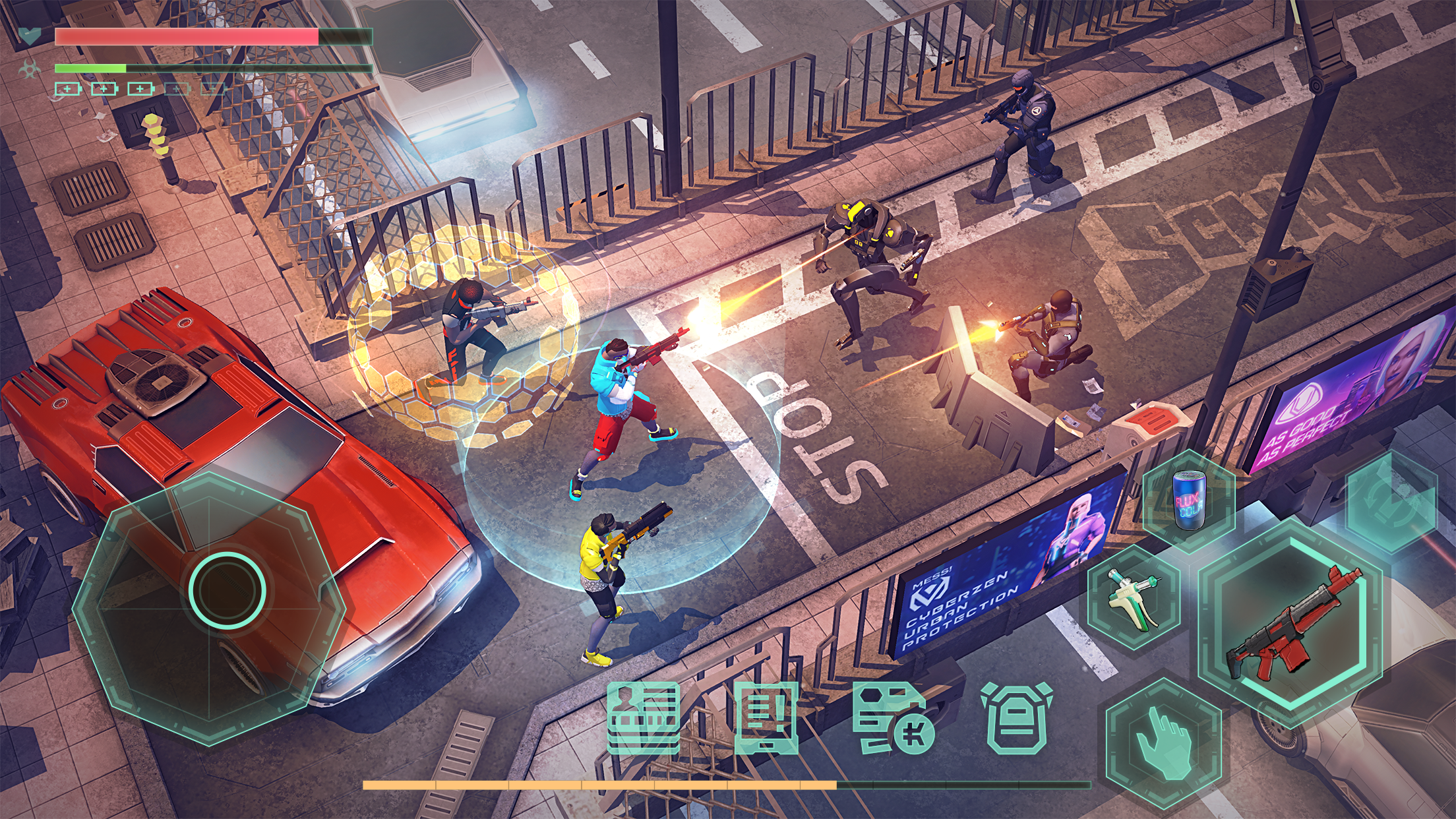 Cyberika: Action Cyberpunk RPG Game Screenshot